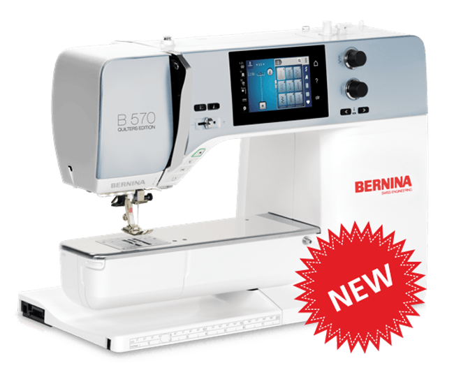 Bernina 570 QE Sewing and Quilting Machine by Bernina Sewing Machines and Accessories in